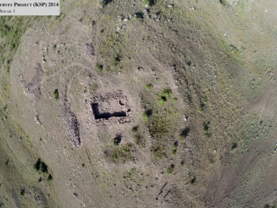 Fig. 6. Solak 1. Foto aerea della fortezza (scavi 2014).